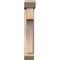 Ekena Millwork Westlake Slat Smooth Bracket w/ Offset Brace, Douglas Fir, 5 1/2"W x 20"D x 32"H BKT0604X20X32WTL06SDF - alternate 3